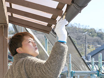 付帯部塗装｜足利市密着の塗装店 株式会社Honest1の施工メニュー